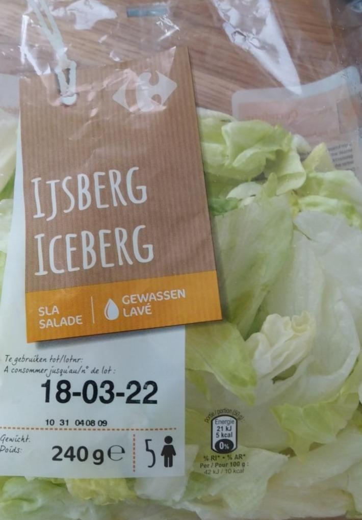 Fotografie - ledový salát Iceberg