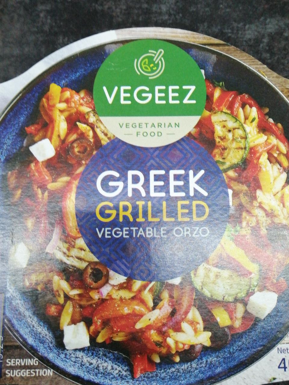 Fotografie - Greek Grilled vegetable orzo Vegeez