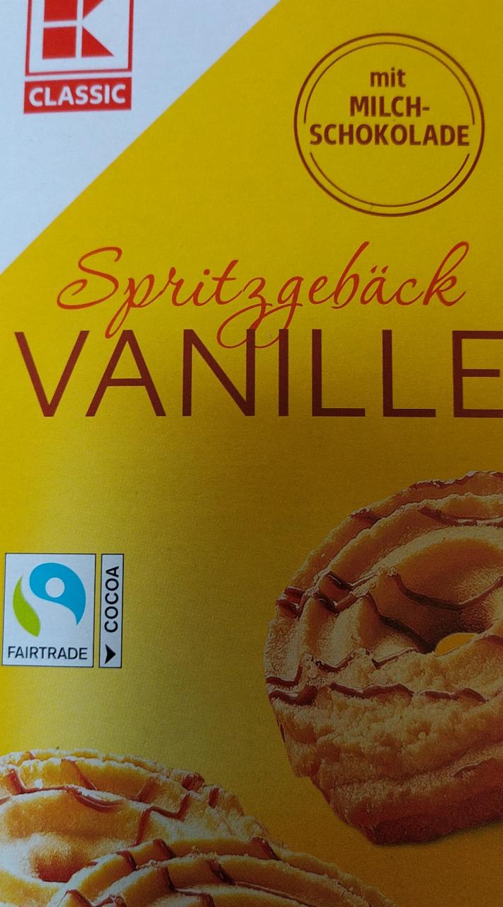 Fotografie - K-Classic Vanille Spritzgebck sušenky vanilkové