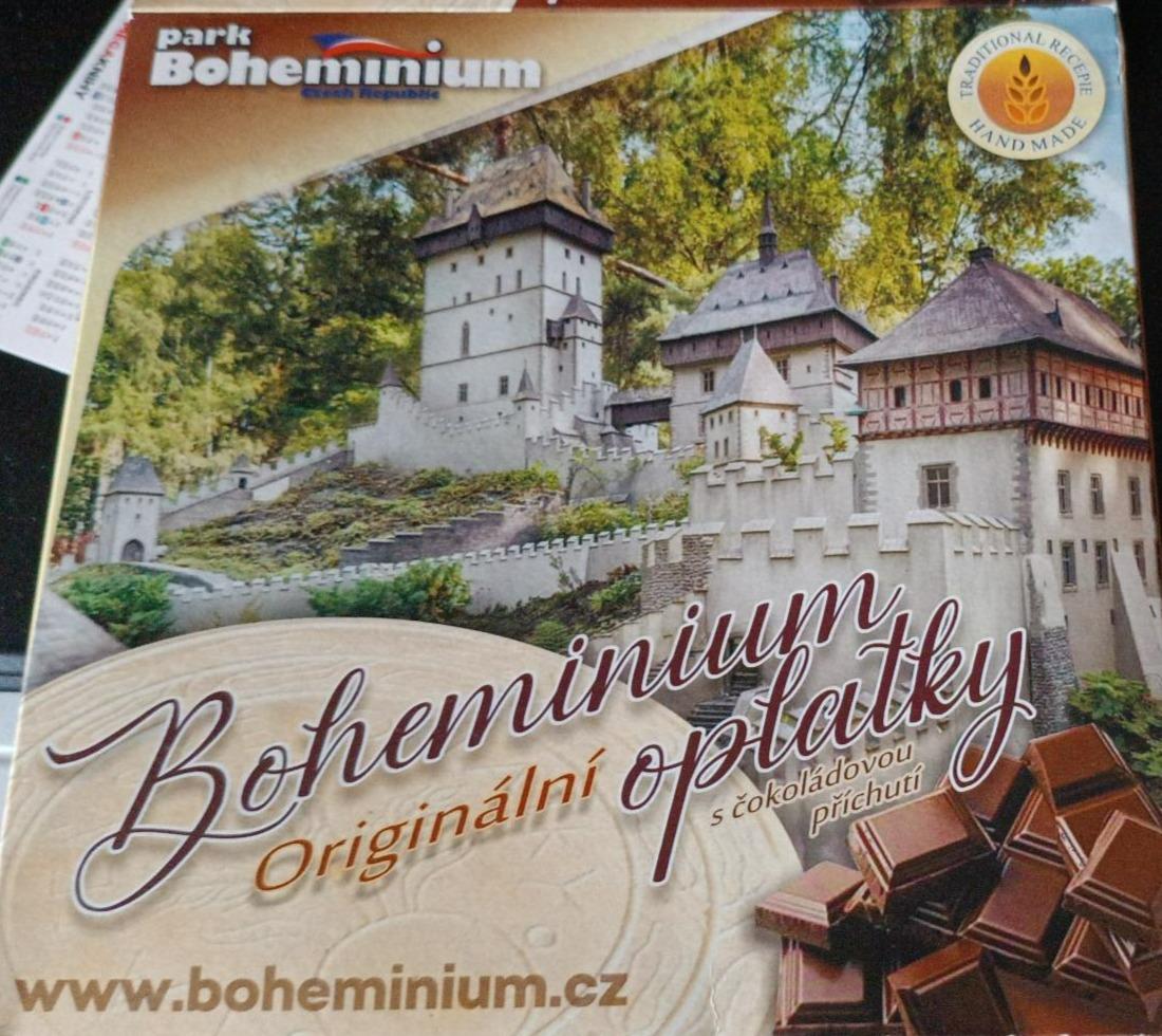 Fotografie - Boheminium oplátky s čokoládovou příchutí Park Boheminium