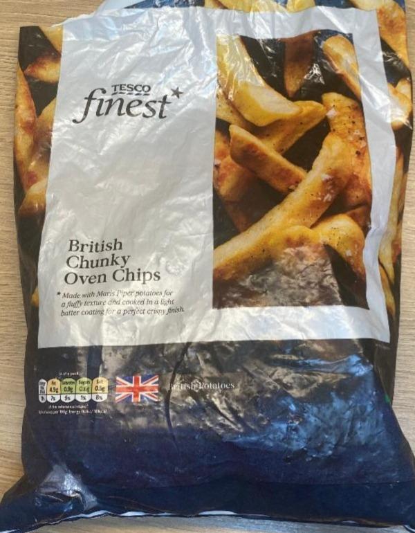 Fotografie - British Chunky Oven Chips Tesco finest