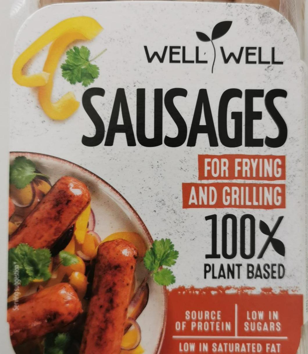 Fotografie - Sausages 100% Platnt based WellWell