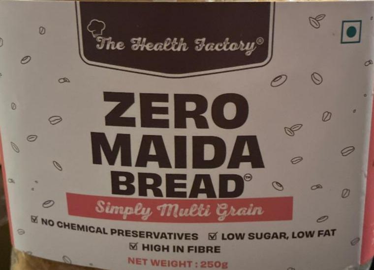 Fotografie - Zero Maida Bread Simply Multi Grain The Health Factory
