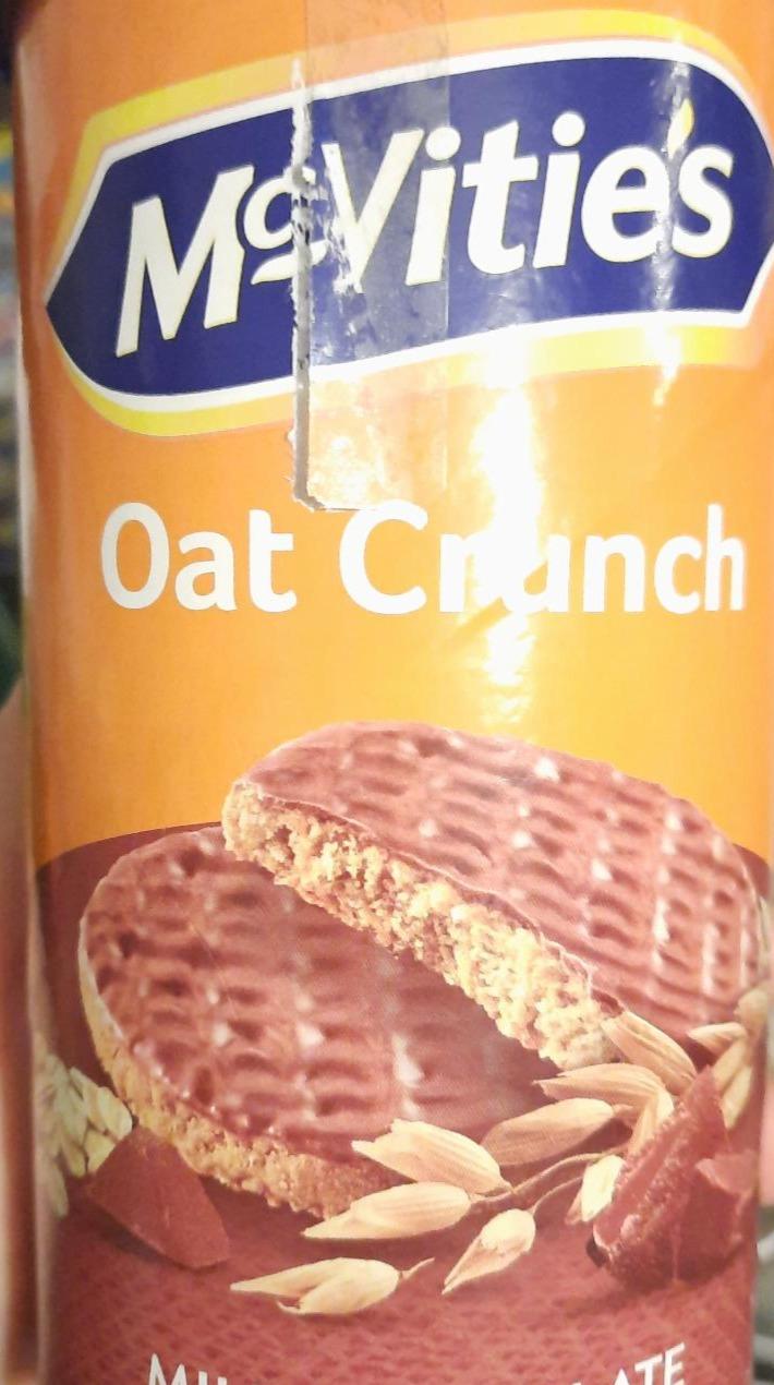 Fotografie - Oat Crunch Milk Chocolate Oat Biscuits McVitie´s