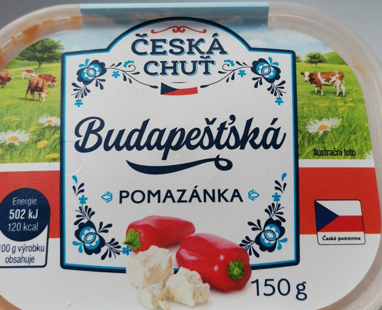 Fotografie - Budapešťská pomazánka Česká chuť