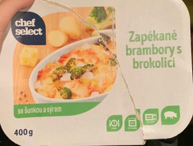 Fotografie - Zapékané brambory s brokolicí a šunkou Chef Select