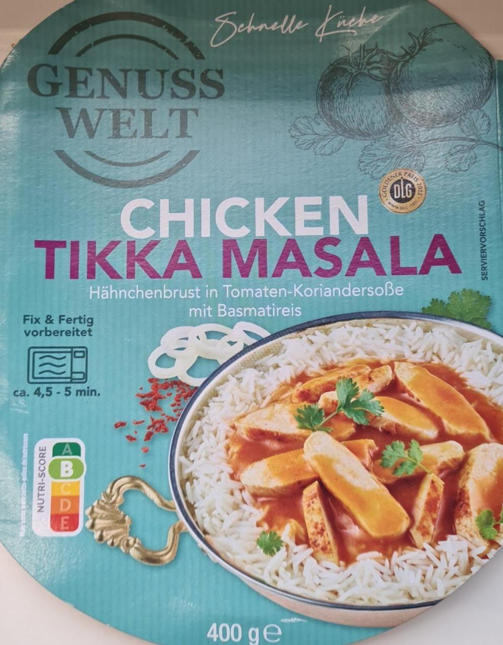 Fotografie - Chicken Tikka Masala Genuss Welt