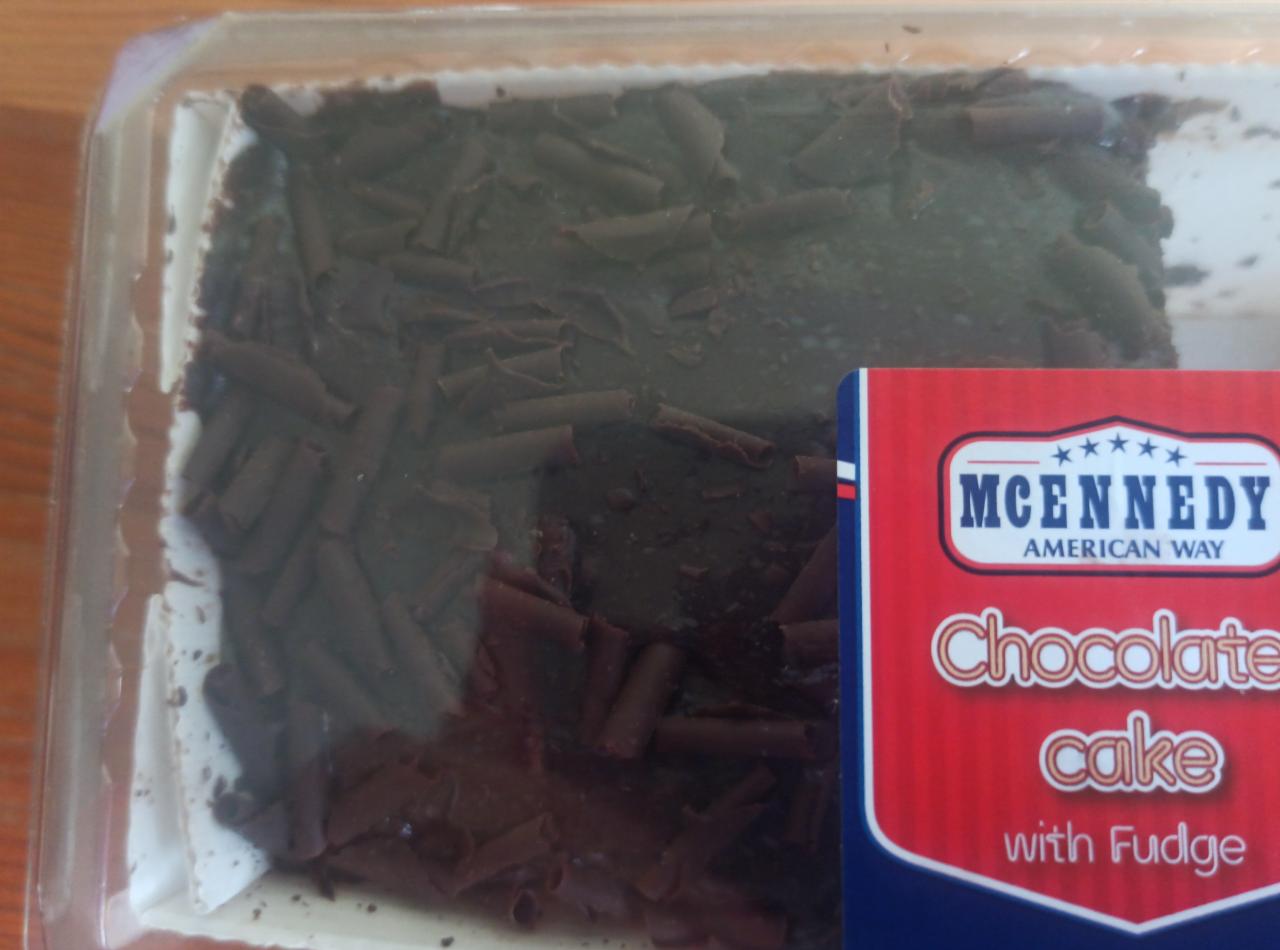 Fotografie - Chocolate cake with Fudge McEnnedy American Way