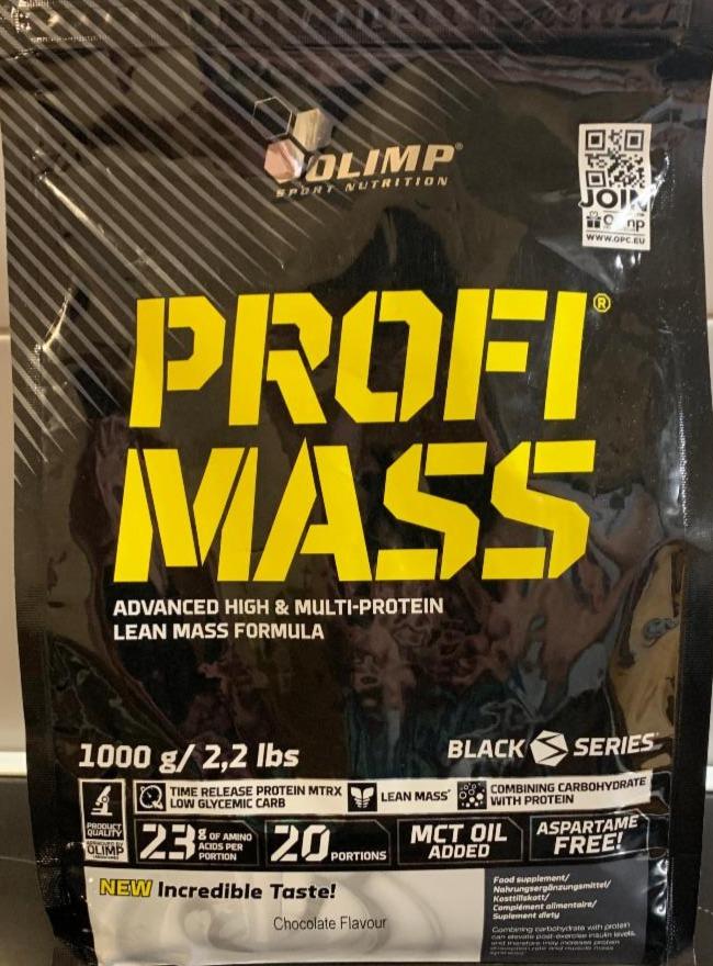 Fotografie - Profi Mass Chocolate Flavour Olimp sport nutrition