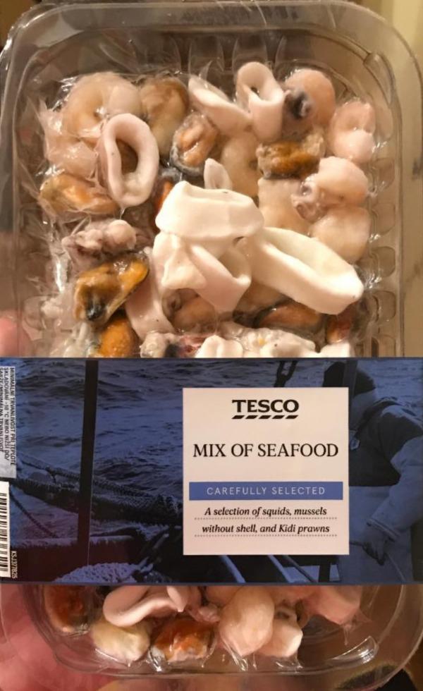Fotografie - Mix of seafood Tesco