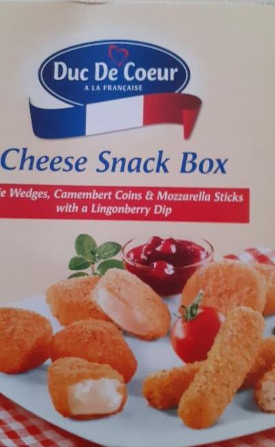 Fotografie - cheese snack box Duc De Coeur