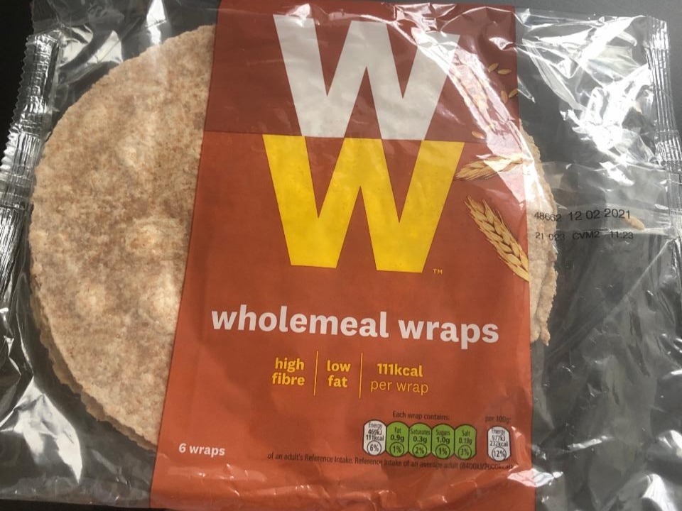 Fotografie - 6 Wholemeal Wraps Weight Watchers