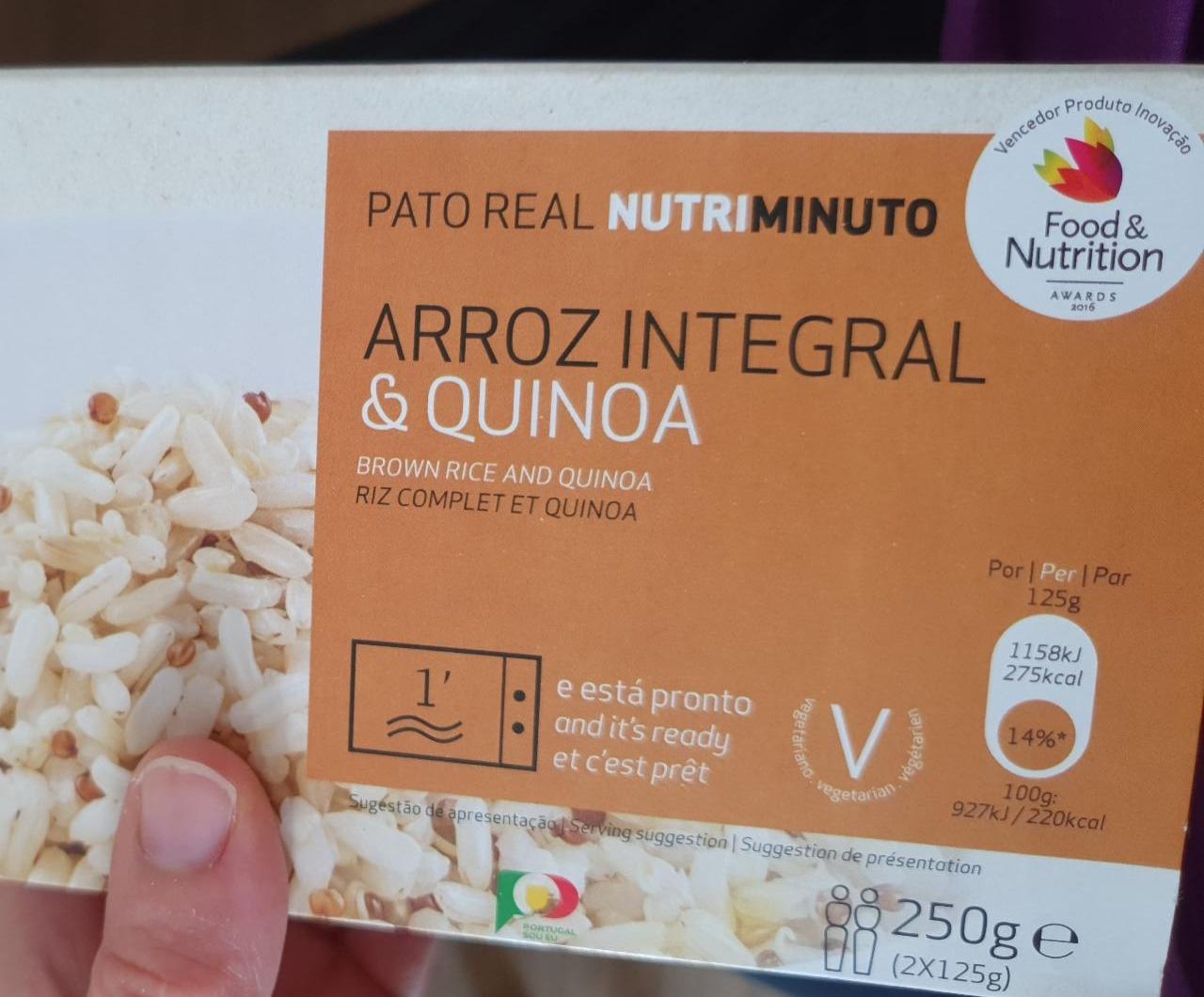 Fotografie - Arroz Integral & Quinoa Pato Real NutriMinuto