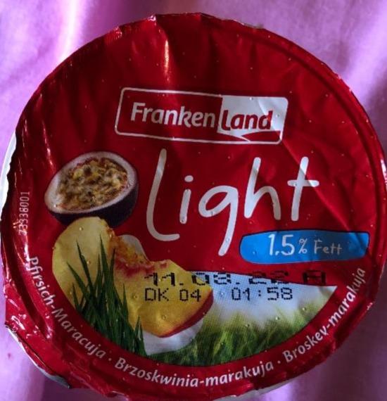 Fotografie - Light 1,5% fett Broskev-marakuja FrankenLand
