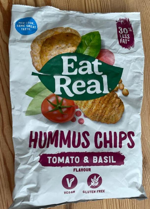 Fotografie - Hummus Chips Tomato & Basil Eat Real