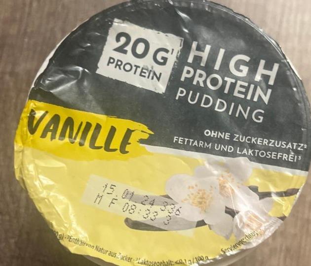 Fotografie - High Protein Pudding Vanille Milsani