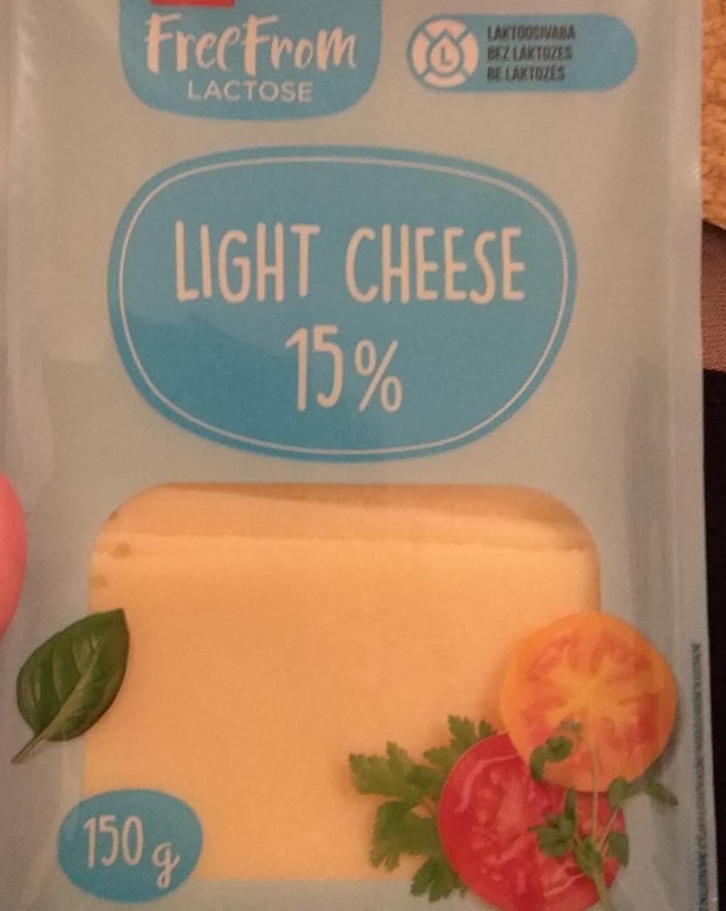 Fotografie - FreeFrom Lactose Light Cheese 15% Rimi
