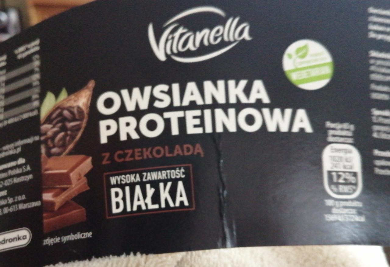 Fotografie - Owsianka proteinowa z czekoladą Vitanella