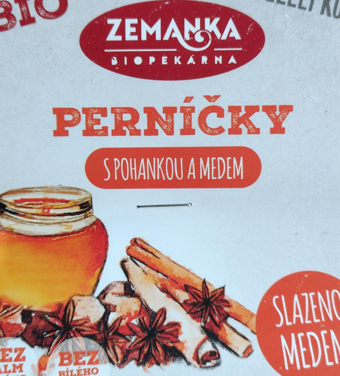 Fotografie - Bio Perníčky s pohankou a medem Zemanka biopekárna