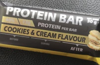 Fotografie - Protein bar cookies & cream flavour 2Keep Fit
