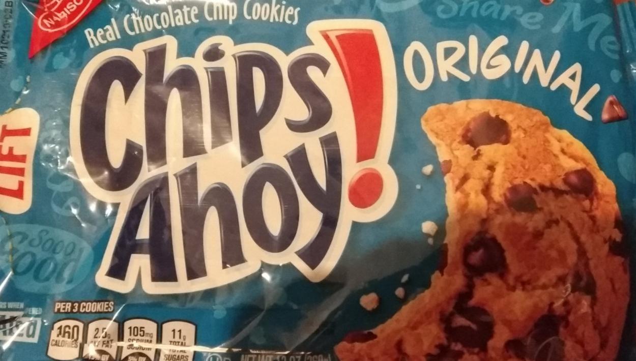 Fotografie - Pravé americké cookies Chips Ahoy!