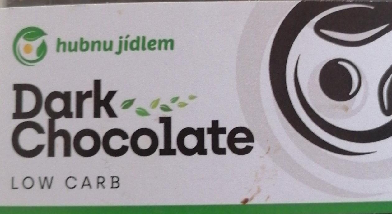 Fotografie - Dark chocolate low carb Hubnu jídlem