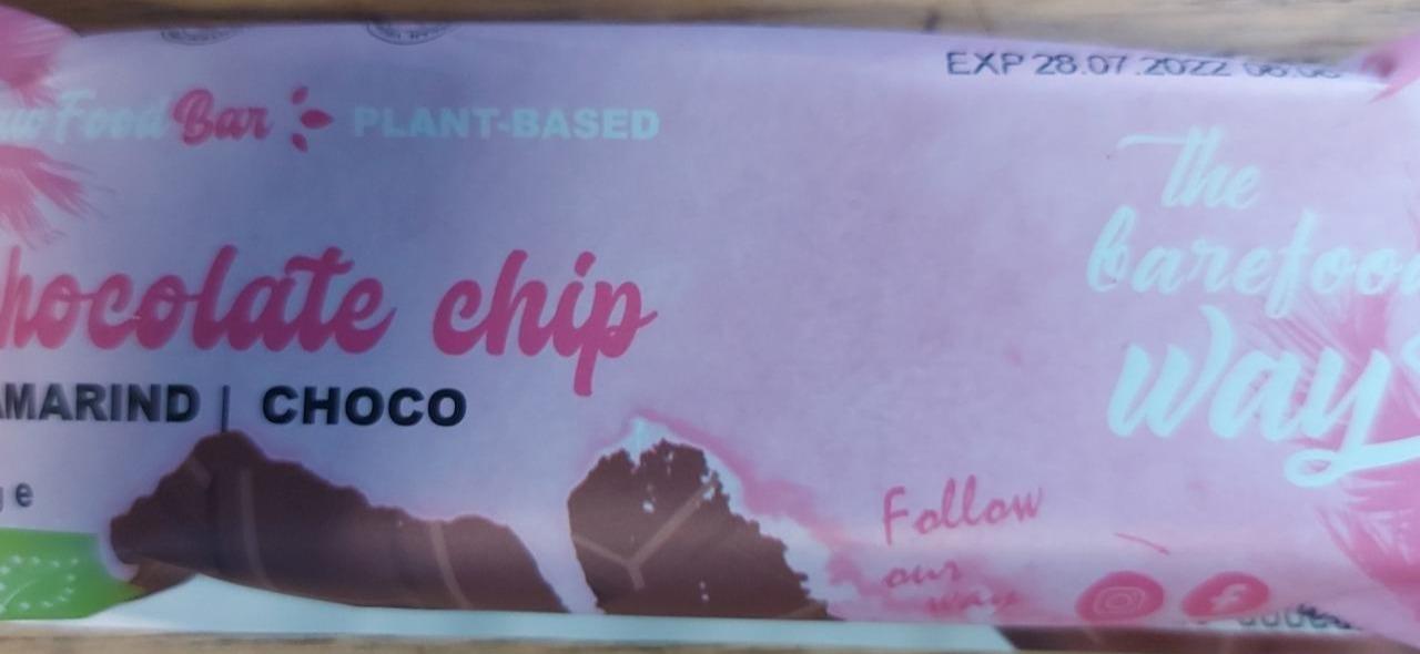 Fotografie - Raw Food Bar plant-based Chocolate Chip Tamarind Choco