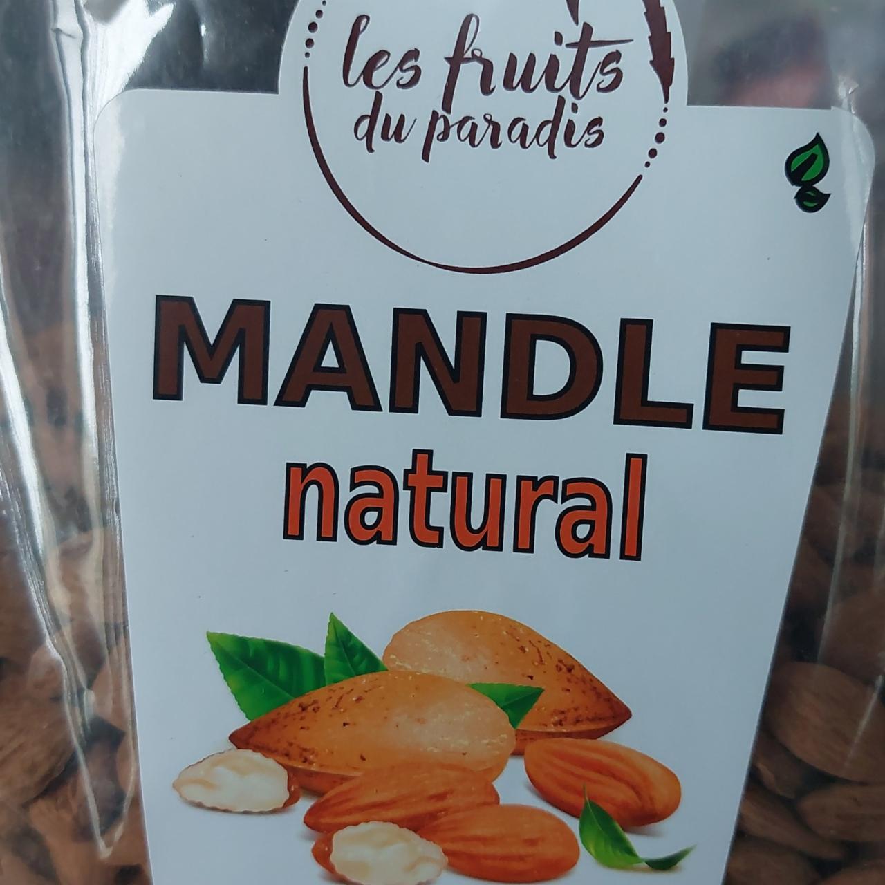 Fotografie - Mandle natural Les Fruits du Paradis