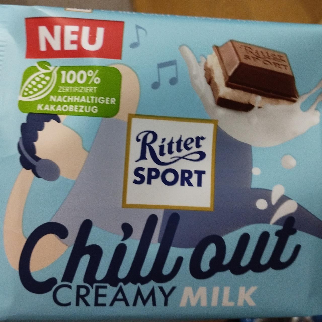 Fotografie - Chill out creamy milk Ritter Sport