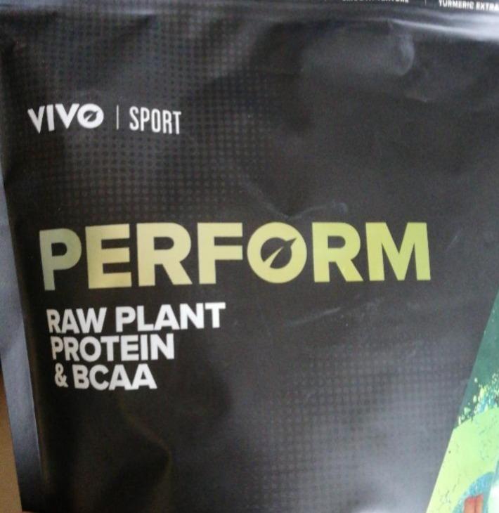 Fotografie - Perform Raw Plant Protein & BCAA Gingerbread Spice Vivo Sport