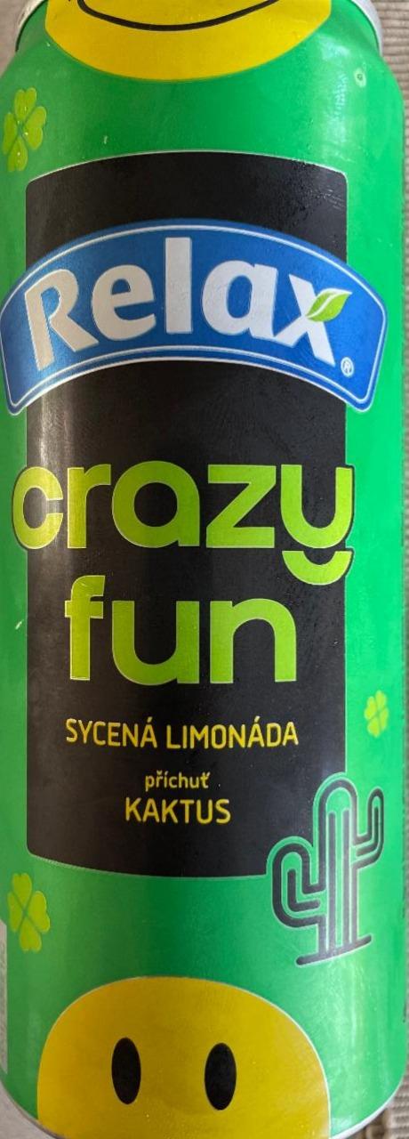 Fotografie - Sycená limonáda příchuť Kaktus Crazy Fun Relax