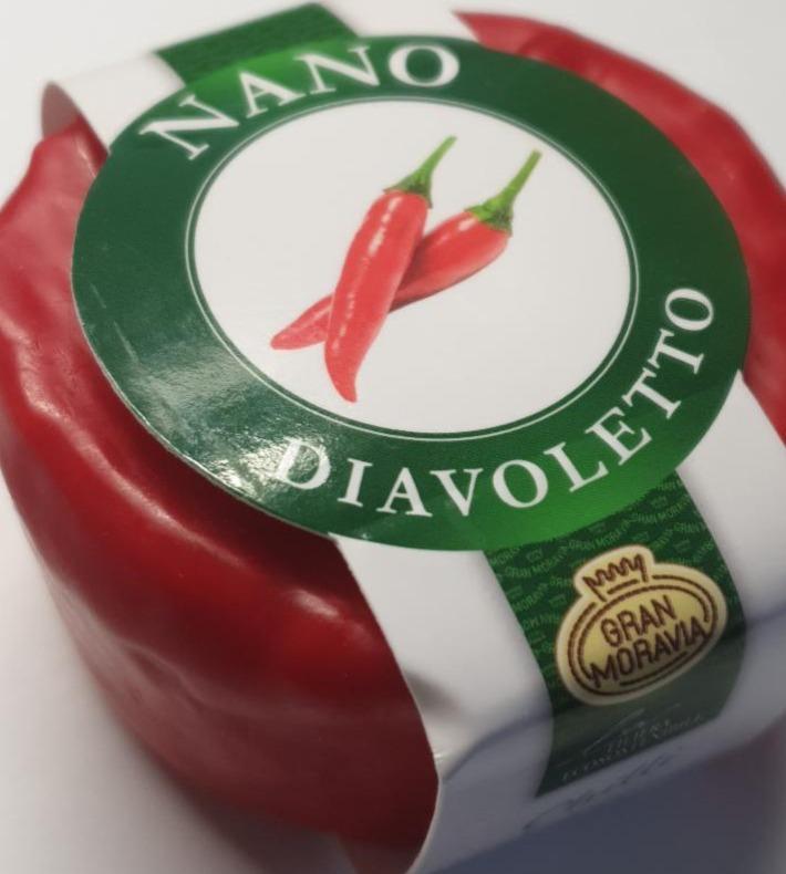 Fotografie - Nano diavoletto (přírodní sýr s chilli papričkou) Gran Moravia