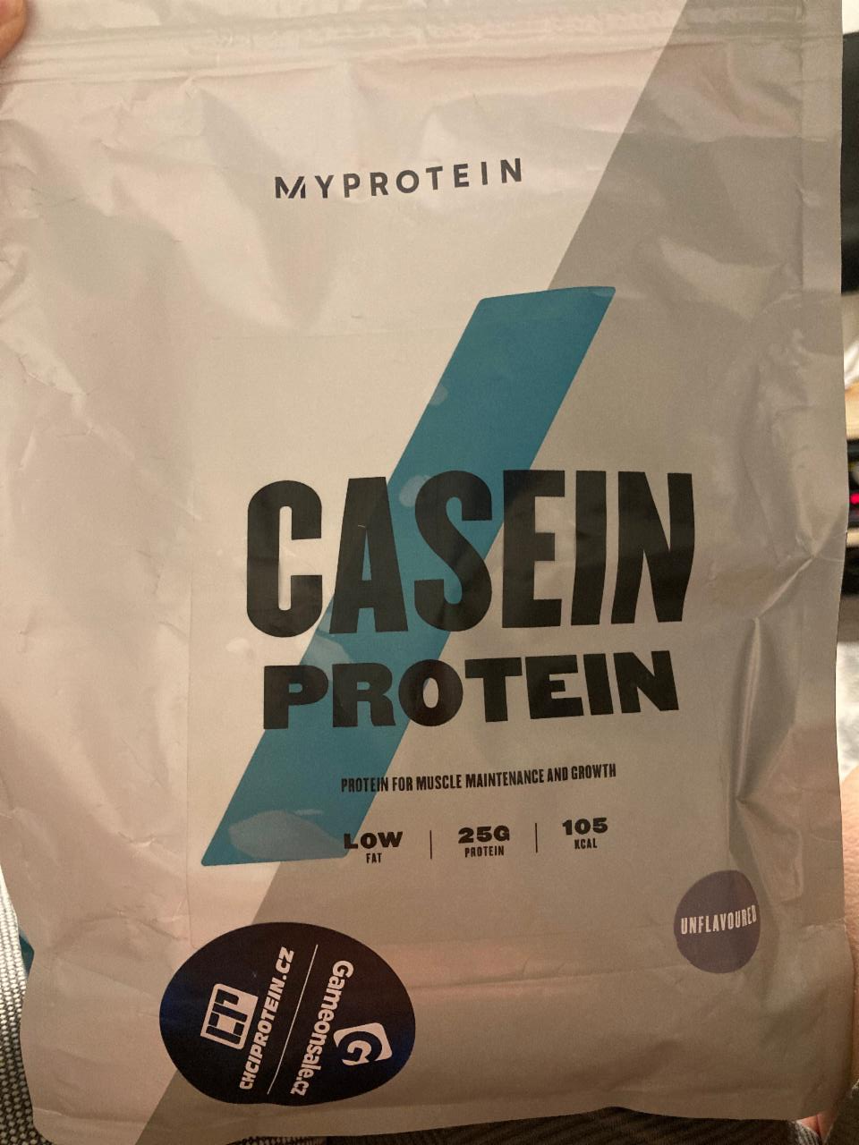 Fotografie - Casein Protein Unflavored MyProtein