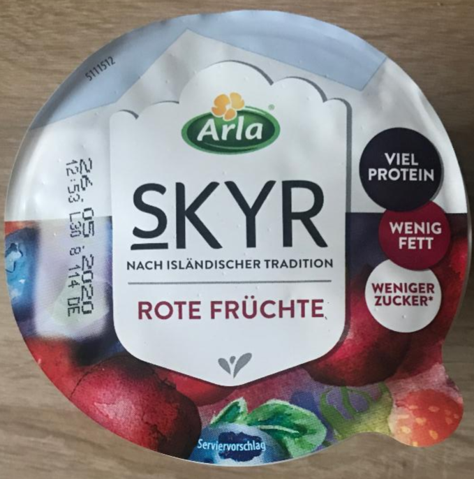 Fotografie - Skyr Rote Früchte Arla
