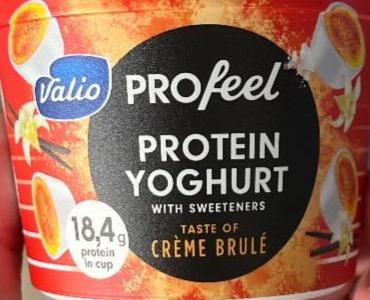 Fotografie - protein jogurt creme brule Valio
