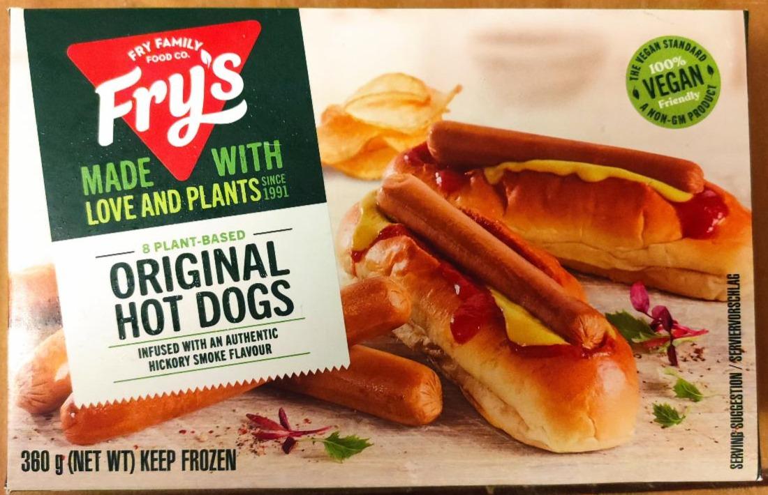 Fotografie - 8 Plant-Based Original Hot Dogs Fry's