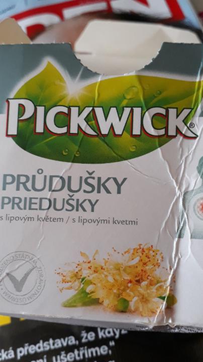 Fotografie - čaj průdušky Pickwick