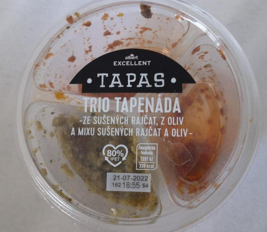 Fotografie - Tapas Trio Tapenáda že sušených rajčat z oliv a mix Albert Excellent