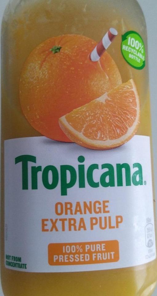 Fotografie - Orange extra pulp Tropicana
