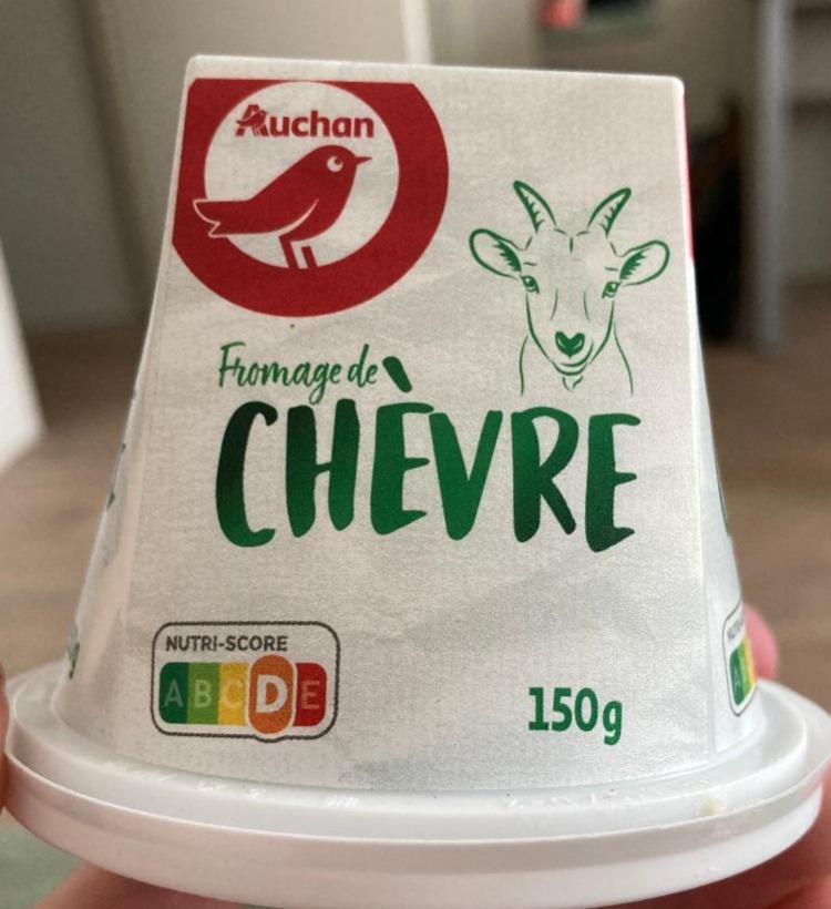 Fotografie - Fromage de chèvre Auchan