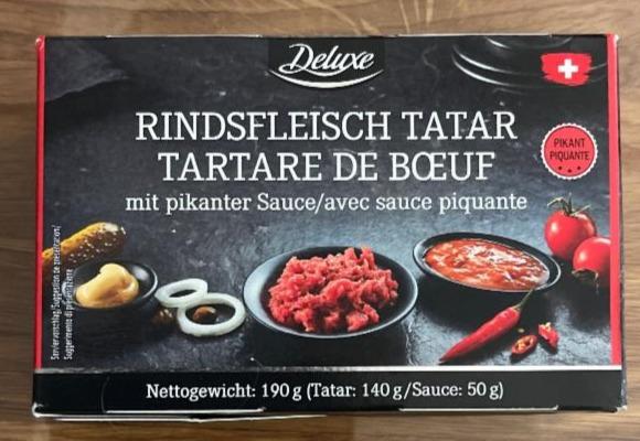 Fotografie - Rindfleisch Tatar mit pikanter Sauce Deluxe