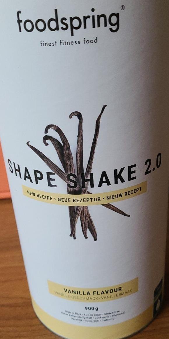 Fotografie - Shape Shake 2.0 Vanilla flavour Foodspring