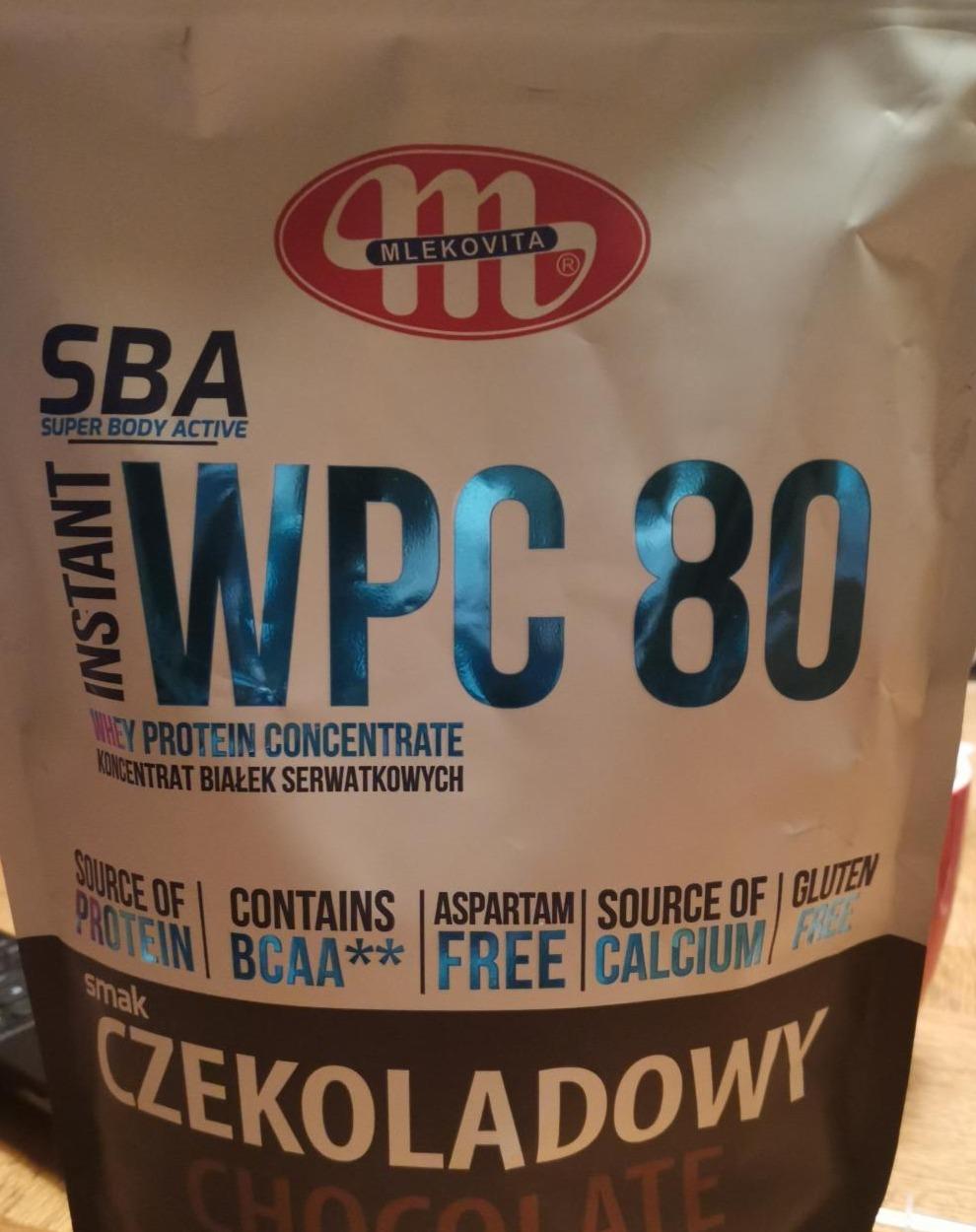 Fotografie - Super Body Active WPC 80 Chocolate Whey Protein Concentrate Mlekovita