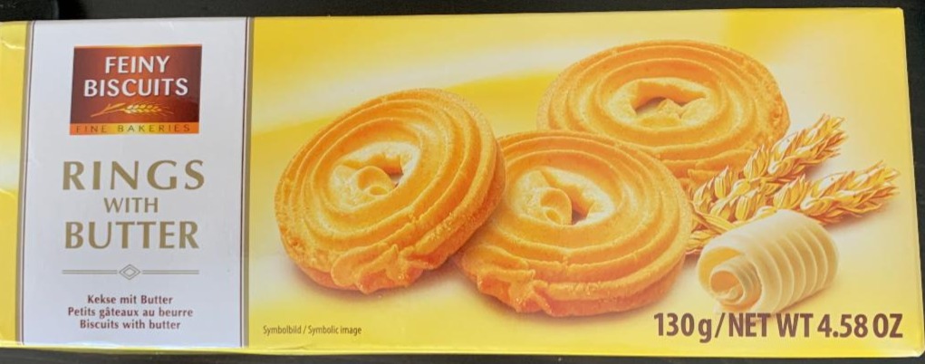 Fotografie - Rings with Butter Feiny Biscuits