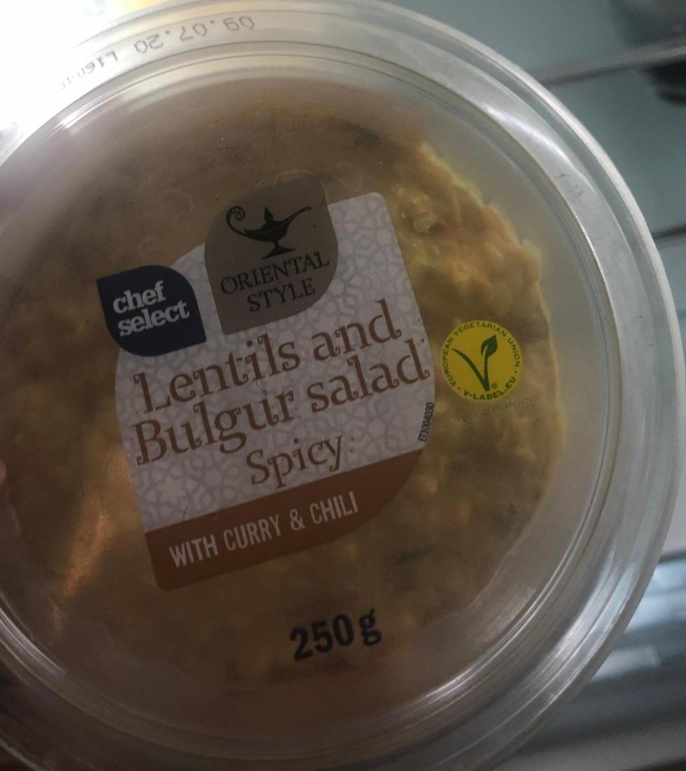 Fotografie - Lentils and bulgur salad Spicy Chef Select