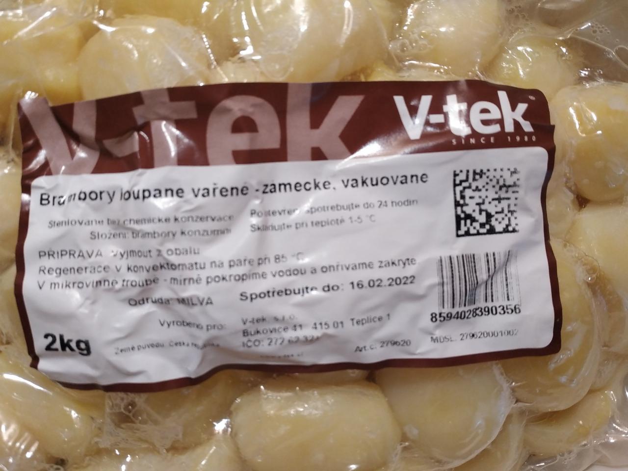 Fotografie - Zámecké brambory koupané vařené V-tek