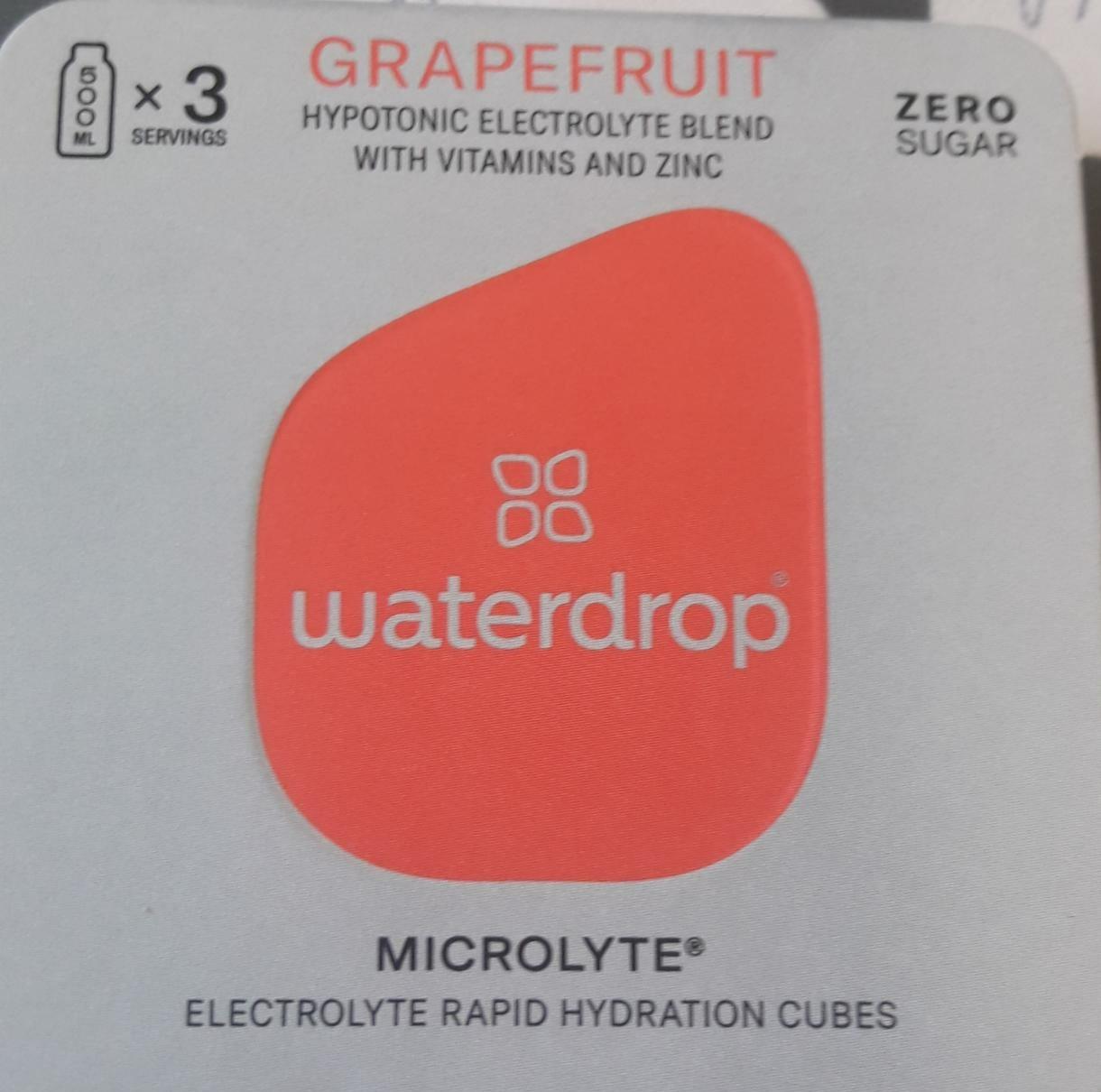 Fotografie - Grapefruit Microlyte Waterdrop