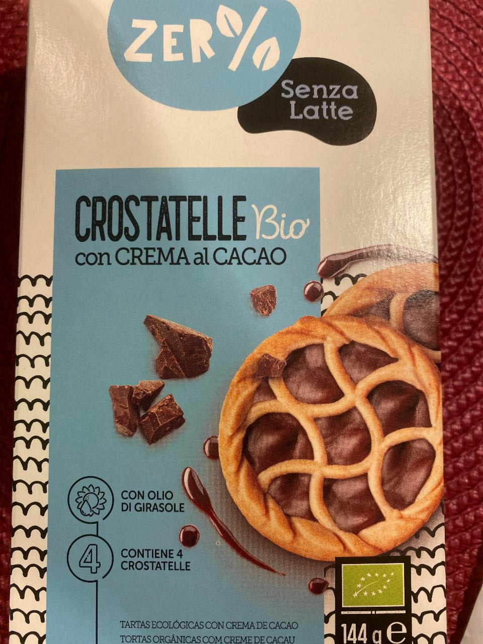 Fotografie - Bio Crostatelle con crema al cacao
