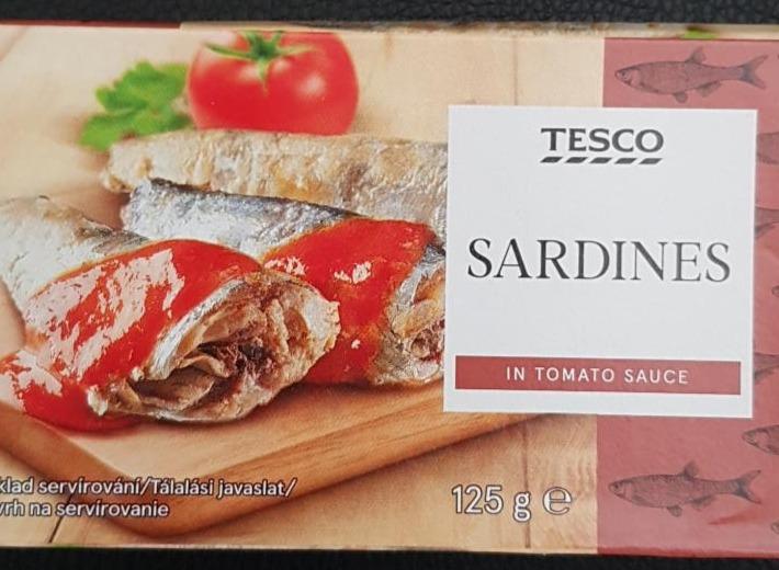 Fotografie - Sardines in Tomato Sauce Tesco