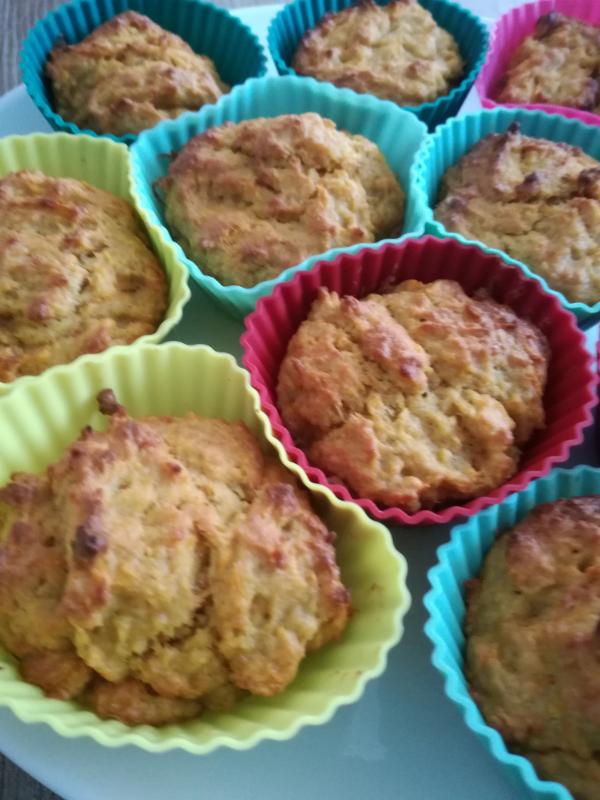 Jablečno-mrkvové muffiny
